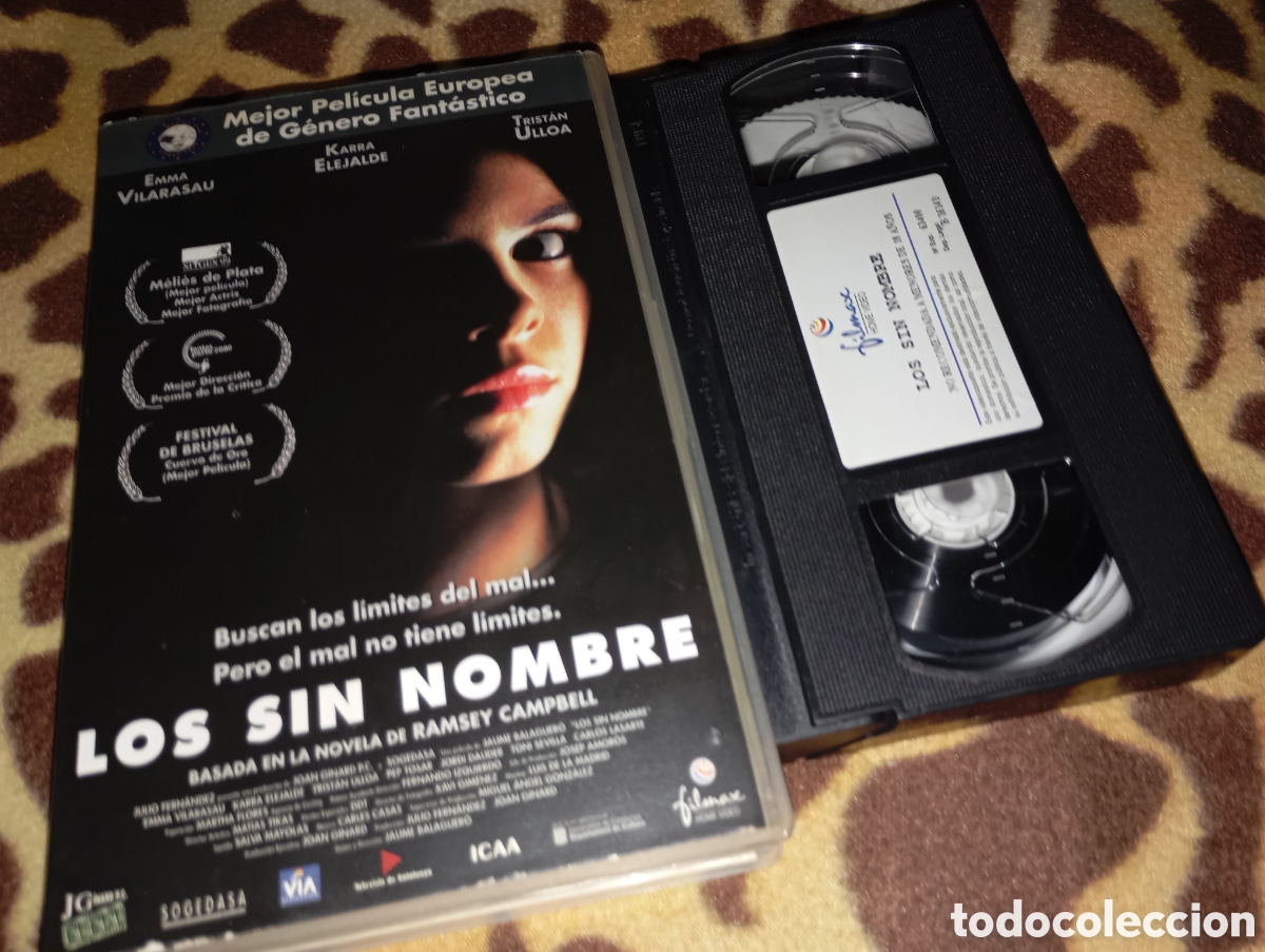 Cine: Los sin nombre- vhs - caja grande