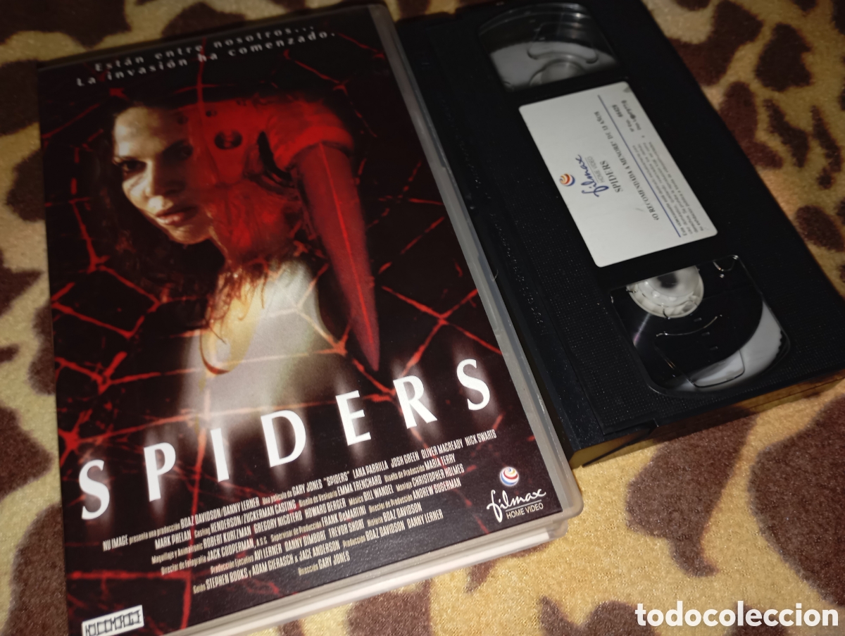 Cine: Spiders- vhs- caja grande