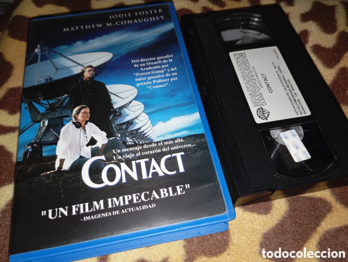 Cine: Contact- vhs- caja grande