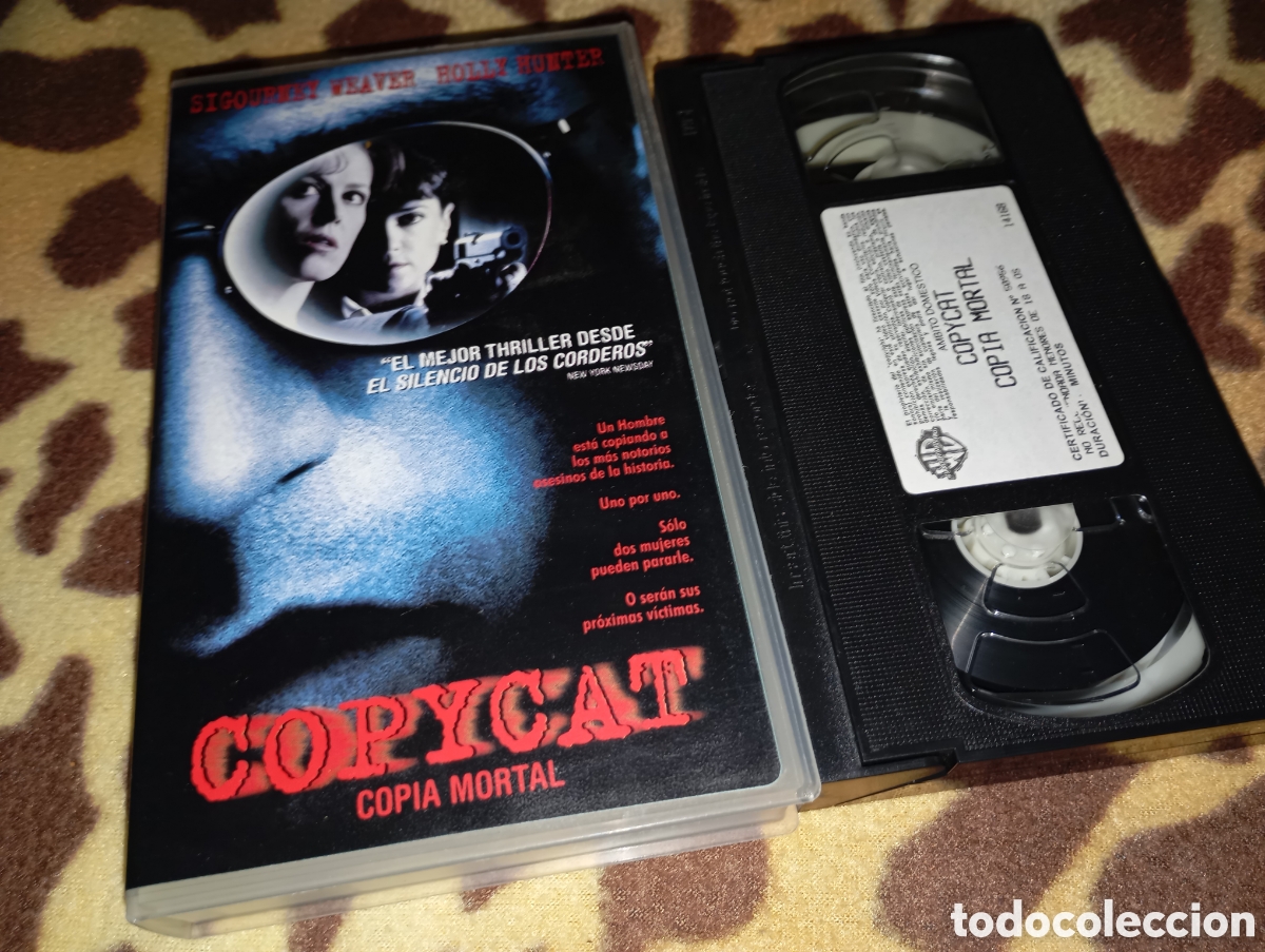 Cine: Copycat- vhs- sigourney wesver- vd