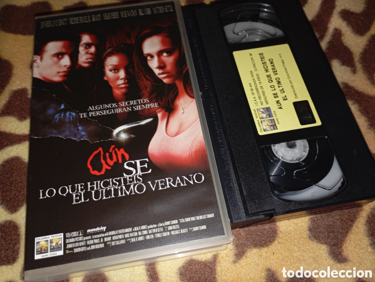 Cine: A&uacute;n se lo que hicisteis el &uacute;ltimo verano - vhs- vd