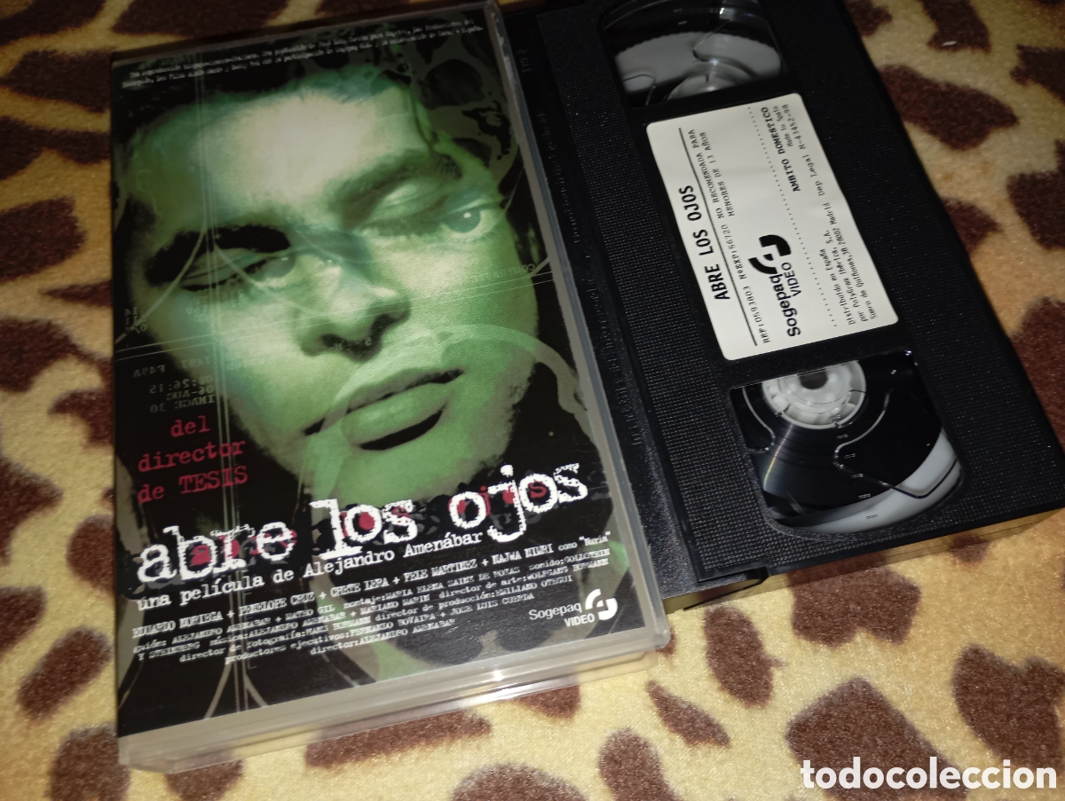 Cine: Abre los ojos- vhs- vd