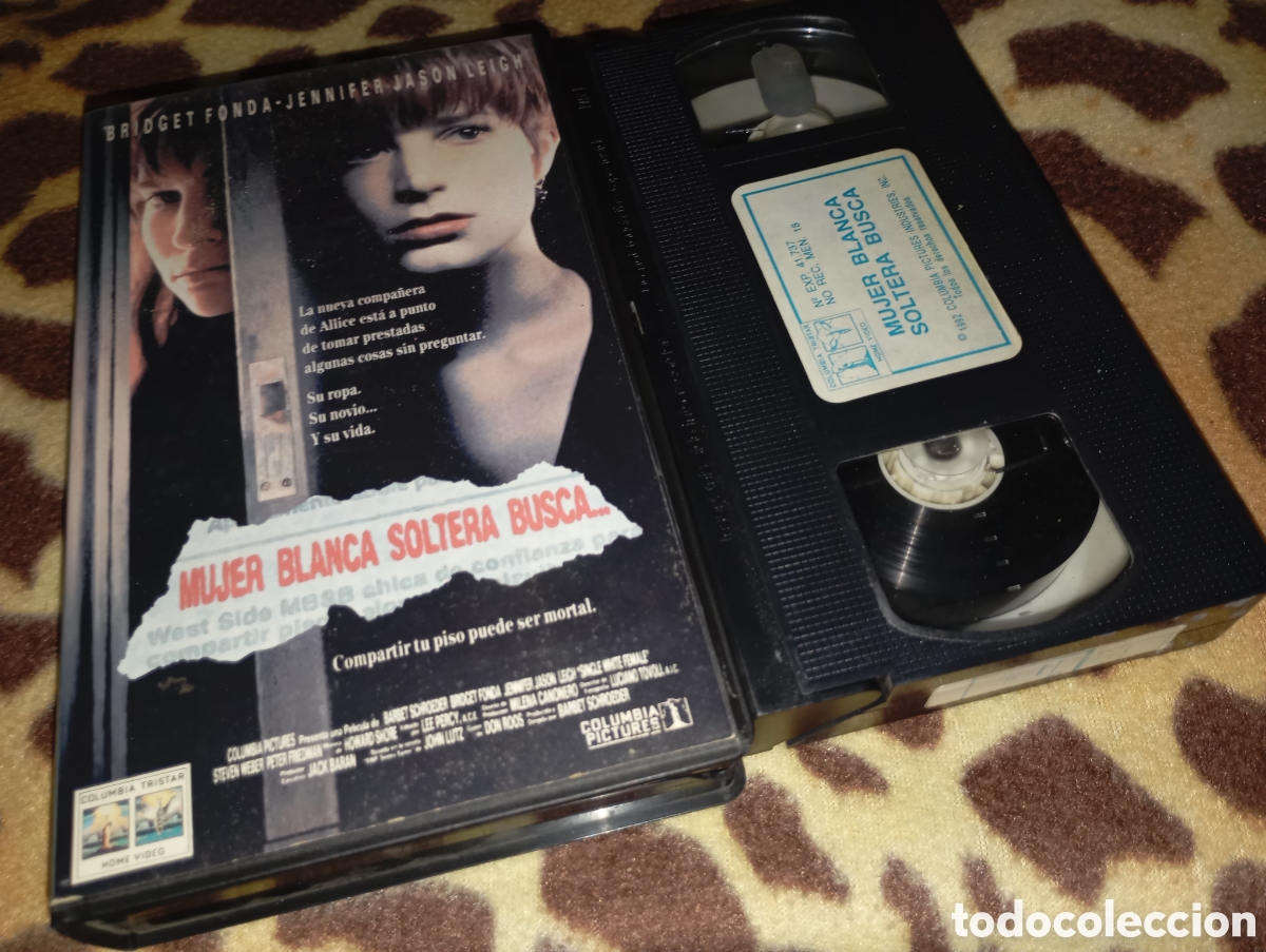 Cine: Mujer blanca soltera busca- vhs- vd