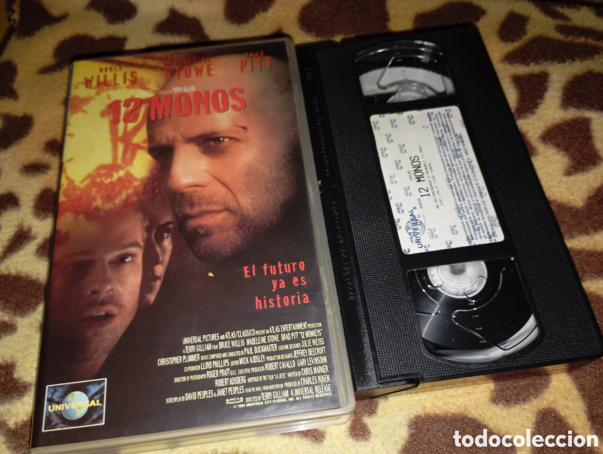 Cine: VHS- 12 monos- Bruce Willis - Foto 1
