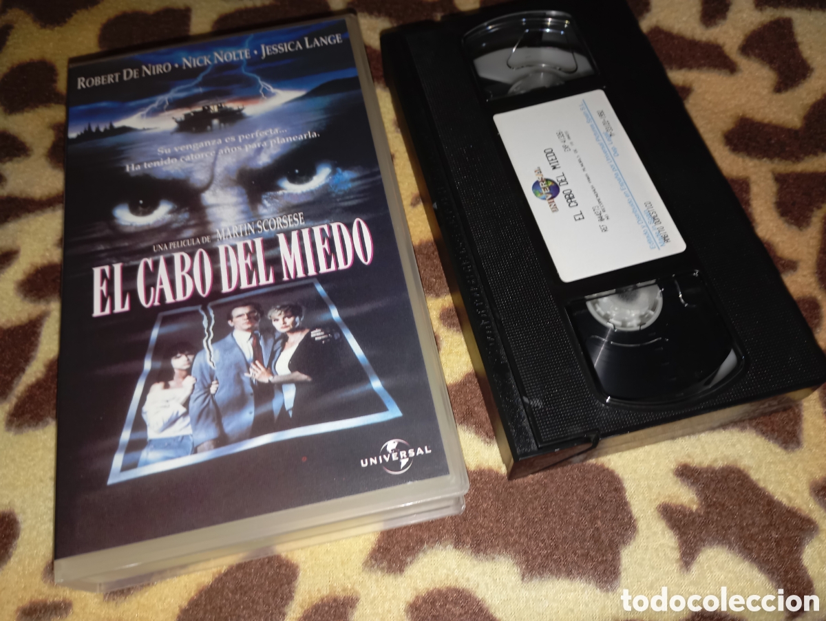 Cine: El cabo del miedo- vhs- vd