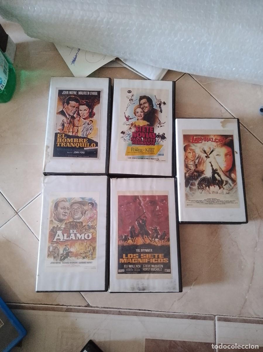 Kino: Siente novias ,lady,halc&oacute;n,el &Aacute;lamo,lote de 5 vhs a&ntilde;os 80,90