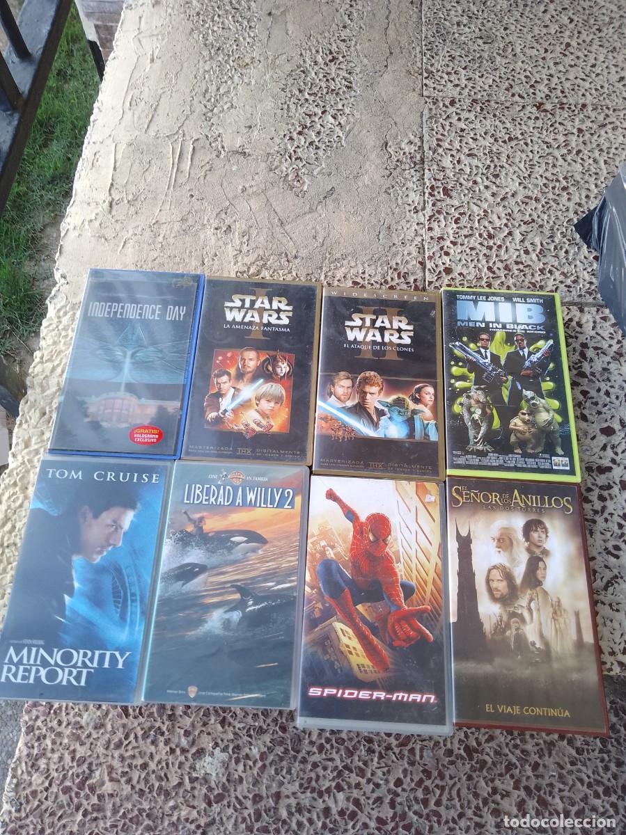 Cin&eacute;ma: Lote 8 vhs aventuras y ciencia ficci&oacute;n vhs