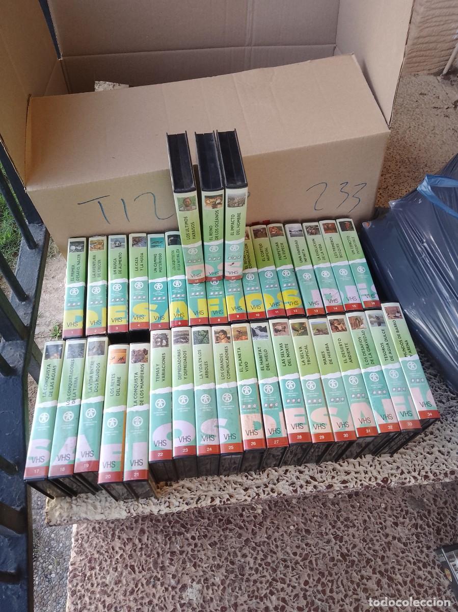 Cin&eacute;ma: Desaf&iacute;os de la vida 37 vhs del 1 al 37, lote de 37 vhs