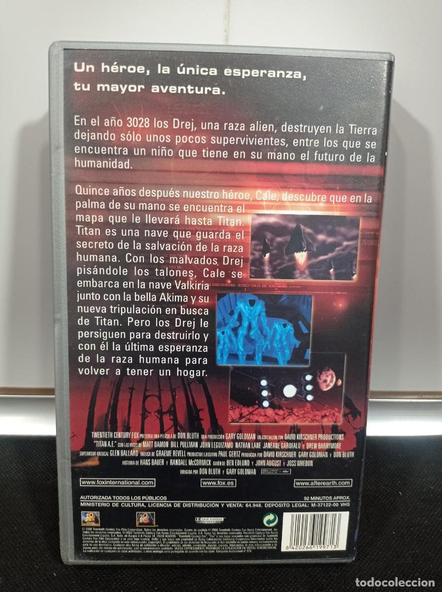 Cine: PELICULA VIDEO VHS: TITAN A.E. - Foto 2