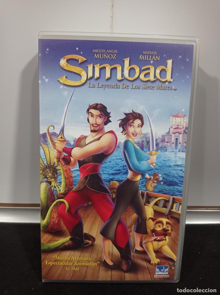 Cine: PELICULA VIDEO VHS: SIMBAD (LA LEYENDA DE LOS SIETE MARES)