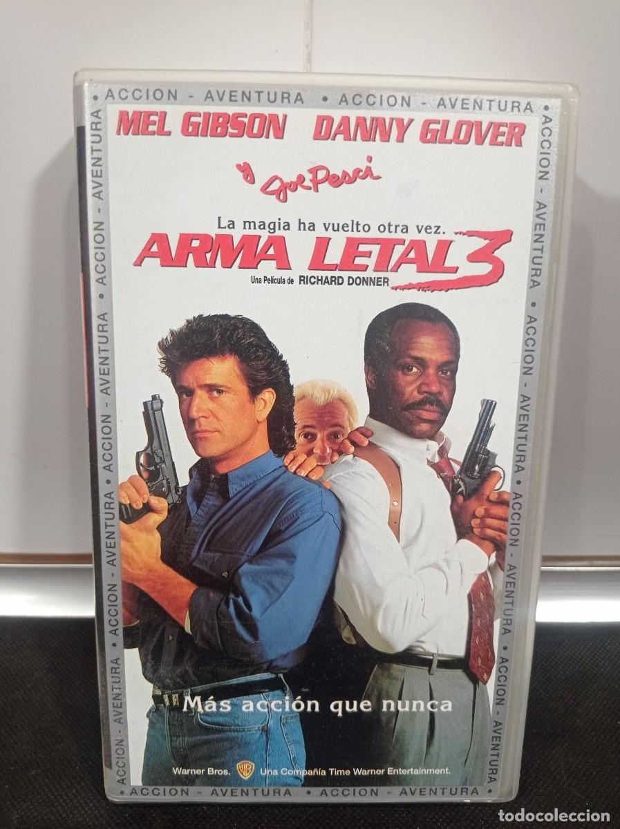 Kino: PELICULA VIDEO VHS: ARMA LETAL 3