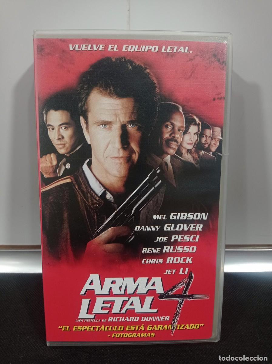 Kino: PELICULA VIDEO VHS: ARMA LETAL 4