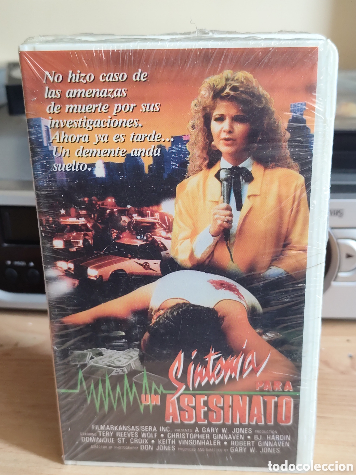 Cine: Sinton&iacute;a de un asesinato vhs Nueva Precintada