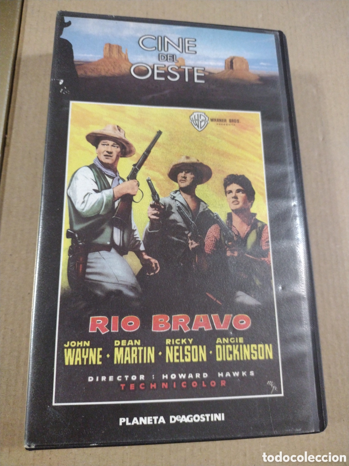 Cine: Rio Bravo. John Wayne. VHS. - Foto 1
