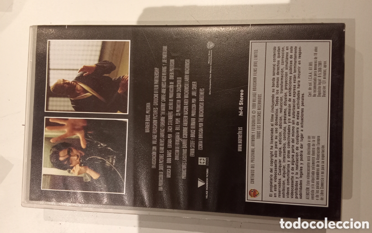 Cine: VHS Matrix 1 de 1999 - Foto 2