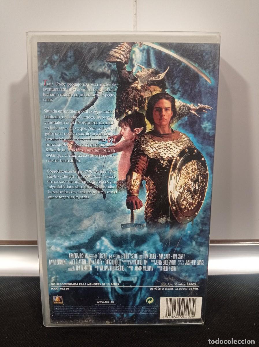 Cine: PELICULA VIDEO VHS: LEGEND - Foto 2