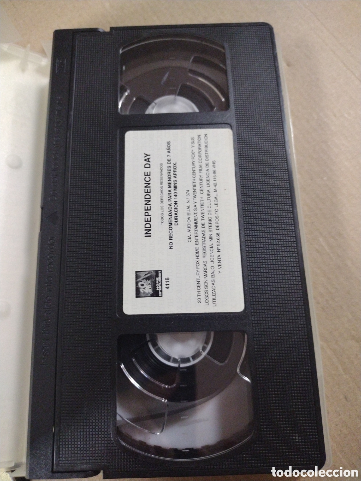 Cine: Independence Day. VHS. - Foto 3