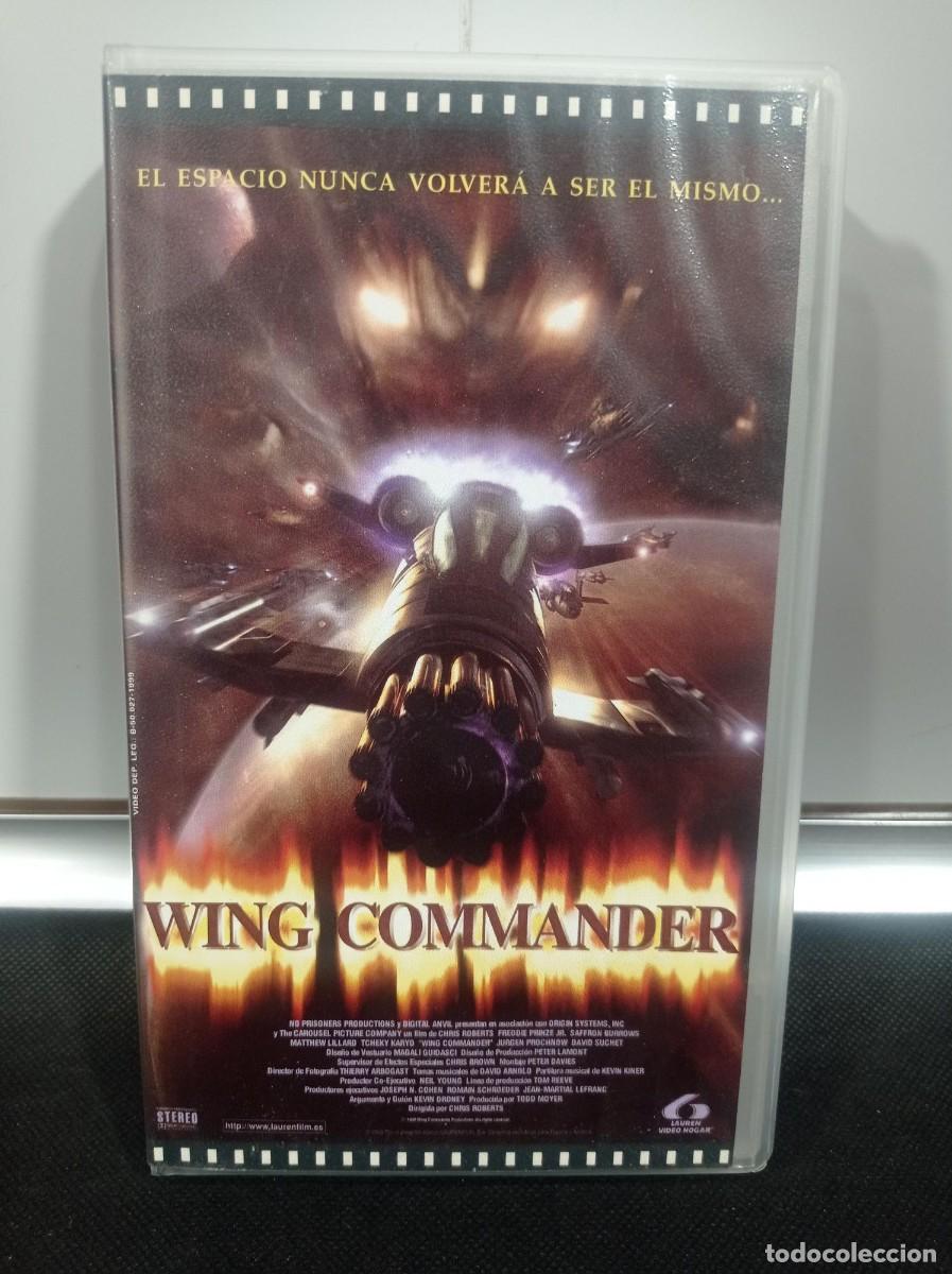 Cine: PELICULA VIDEO VHS: WING COMMANDER - Foto 1