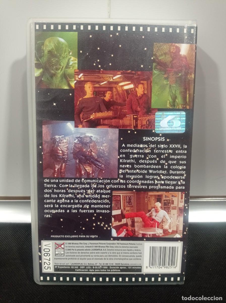 Cine: PELICULA VIDEO VHS: WING COMMANDER - Foto 2