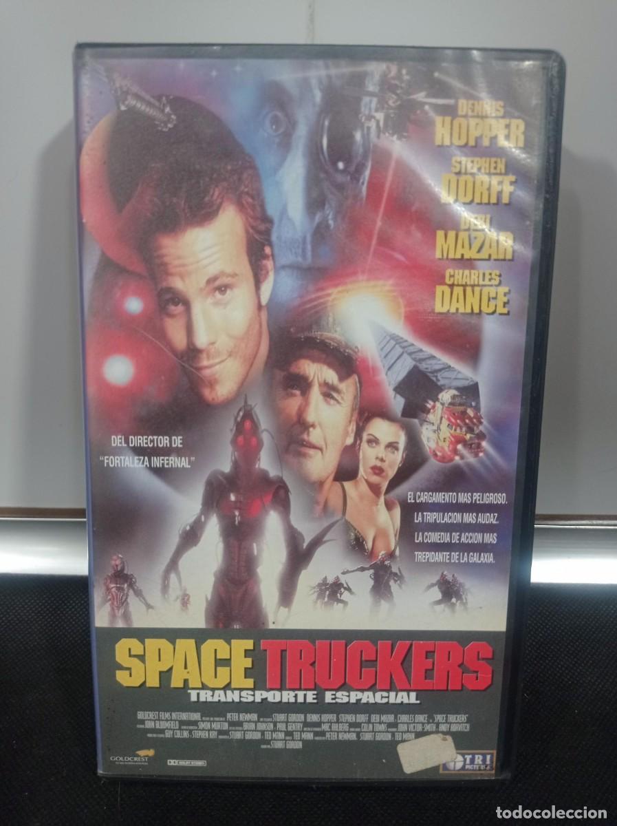 Cine: PELICULA VIDEO VHS: SPACE TRUCKERS (TRANSPORTE ESPACIAL)