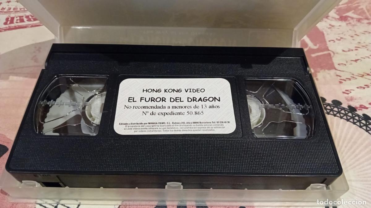 Cine: VHS El furor del drag&oacute;n de Bruce Lee - Foto 3