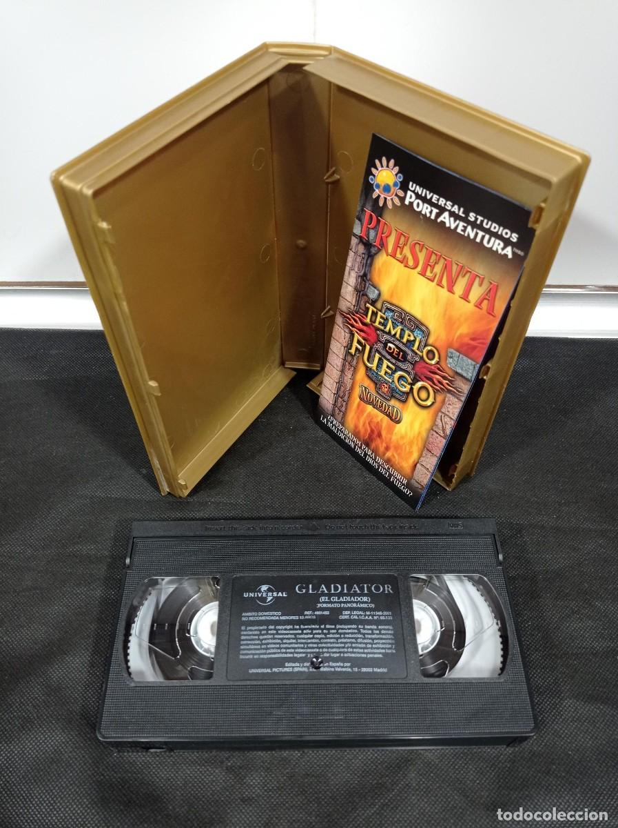 Cine: PELICULA VIDEO VHS: GLADIATOR (WIDESCREEN) - Foto 2