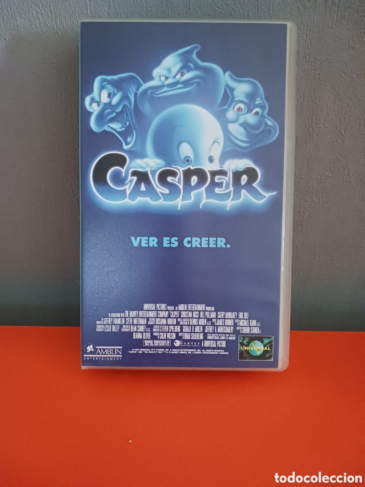 Cine: CASPER. Pel&iacute;cula VHS. - Foto 2