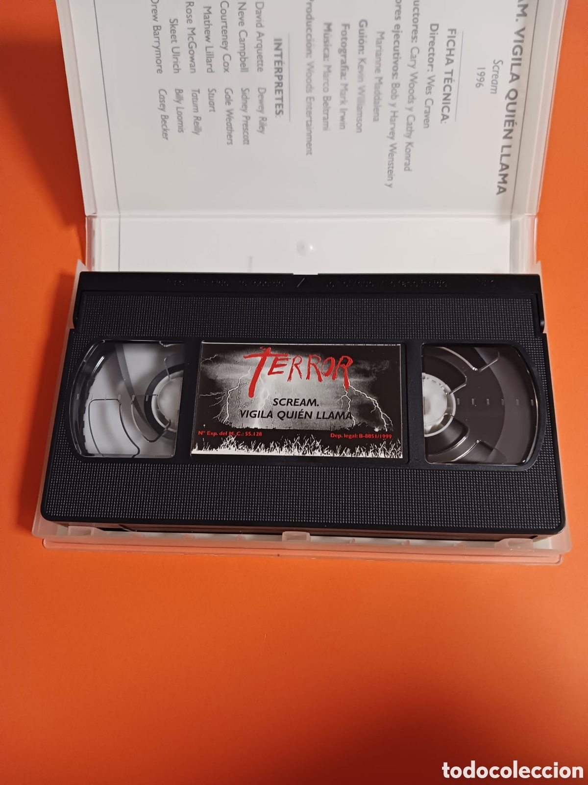 Cine: SCREAM. Pel&iacute;cula VHS. - Foto 4