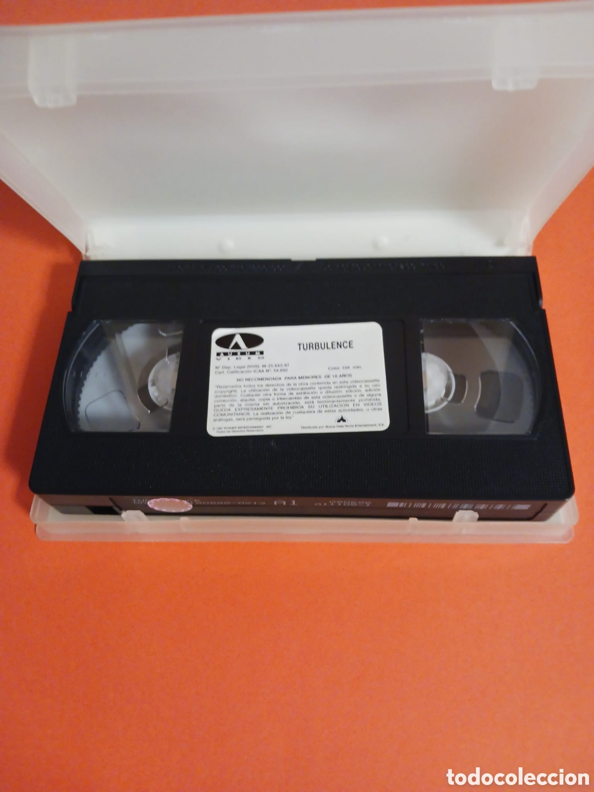 Cine: TURBULENCE. Pel&iacute;cula VHS. - Foto 4