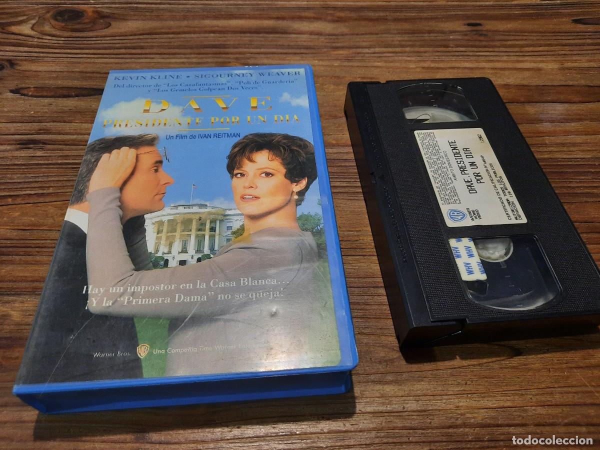 Cinema: PELICULA VHS DAVE PRESIDENTE POR UN DIA