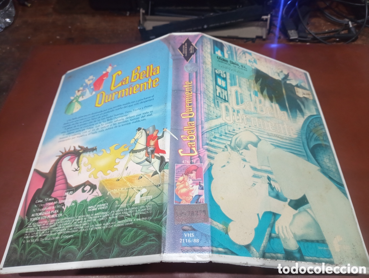 Cine: VHS dibujos LA BELLA DURMIENTE - Foto 3