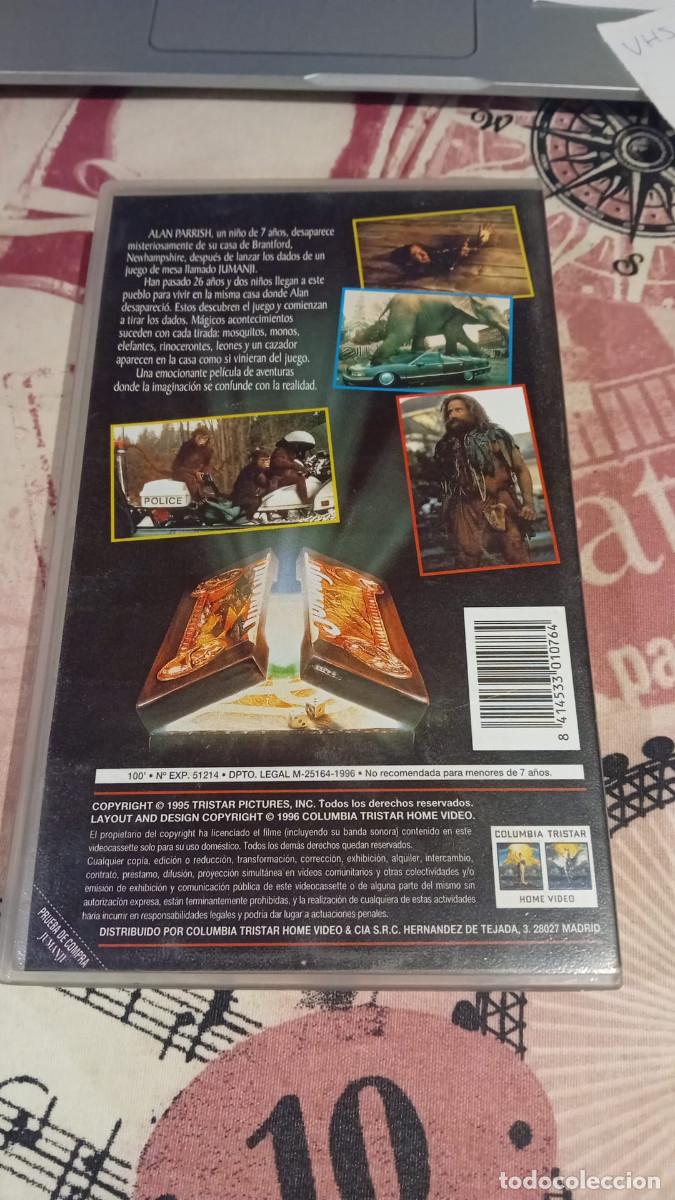 Cine: VHS de Jumanji de Robin Williams - Foto 2