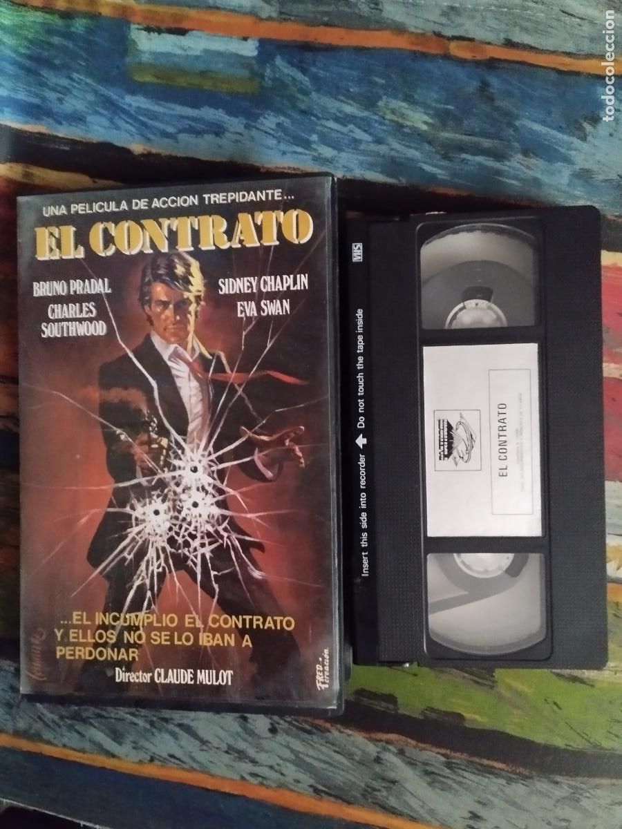 Cinema: VHS EL CONTRATO - BRUNO PRADAL - SIDNEY CHAPLIN