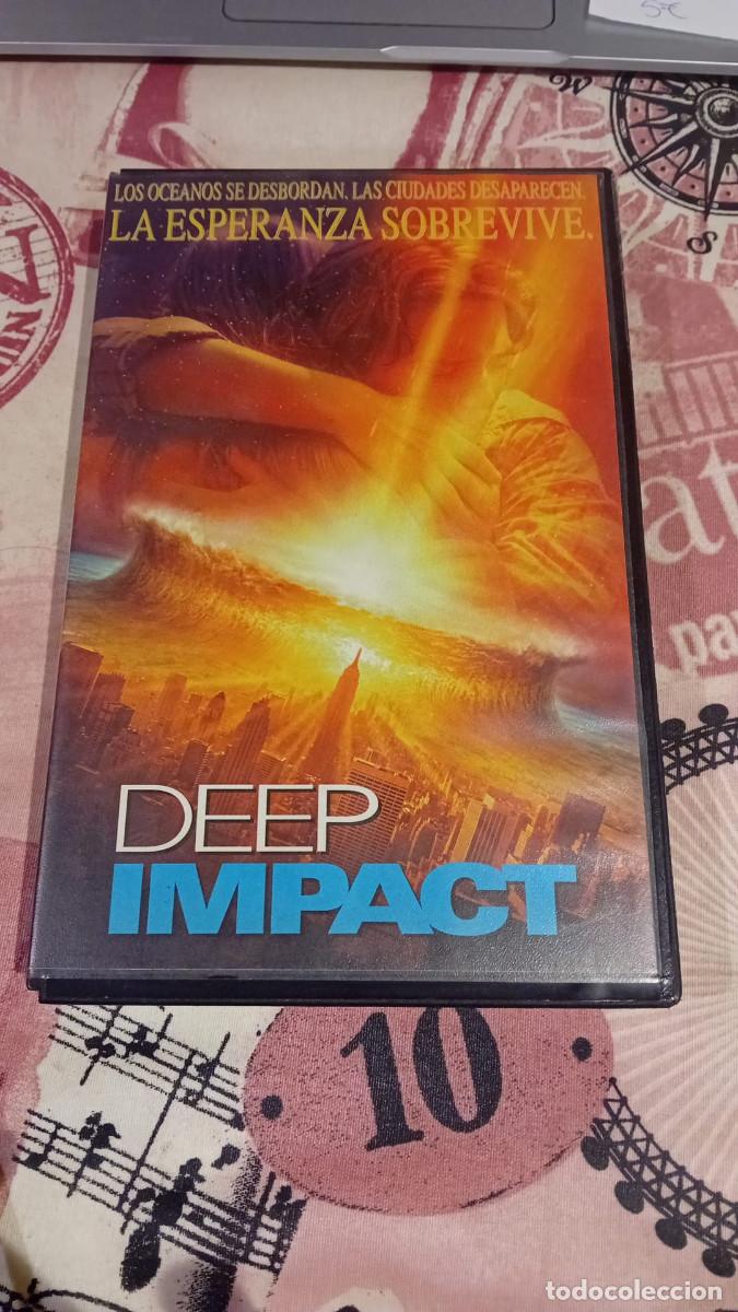 Cine: VHS Deep Impact con Morgan Freeman - Foto 1