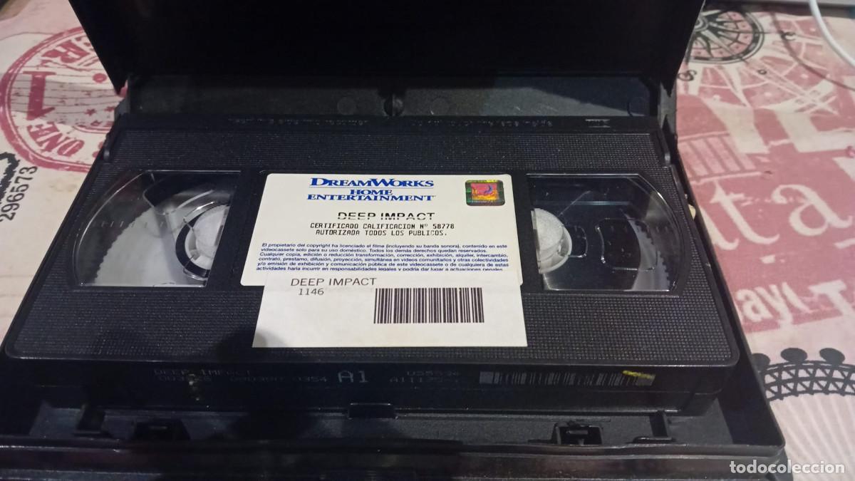 Cine: VHS Deep Impact con Morgan Freeman - Foto 3