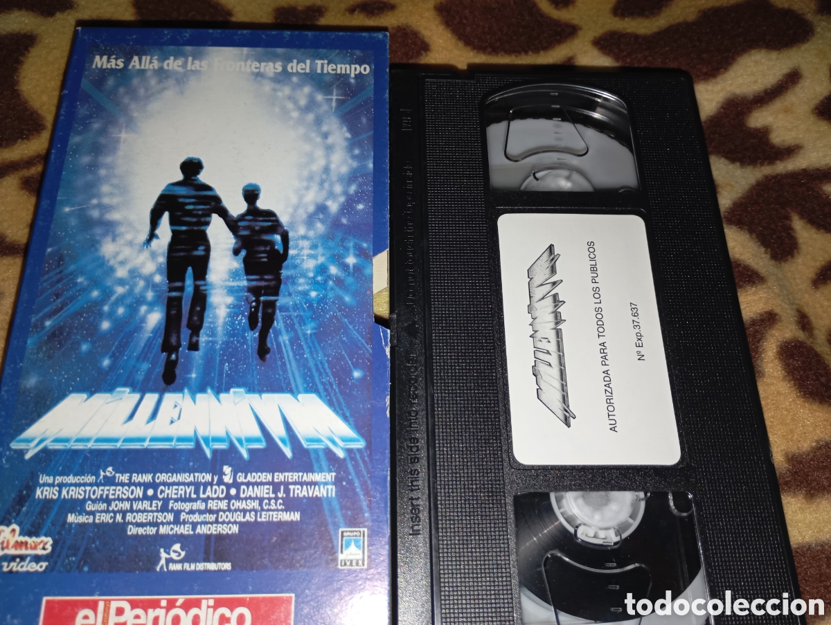 Cine: Millenium- vhs,- caja carton