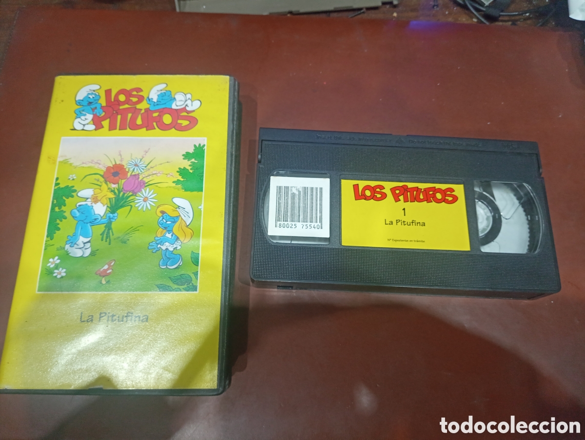 Cine: VHS dibujos los pitufos la Pitufina - Foto 1