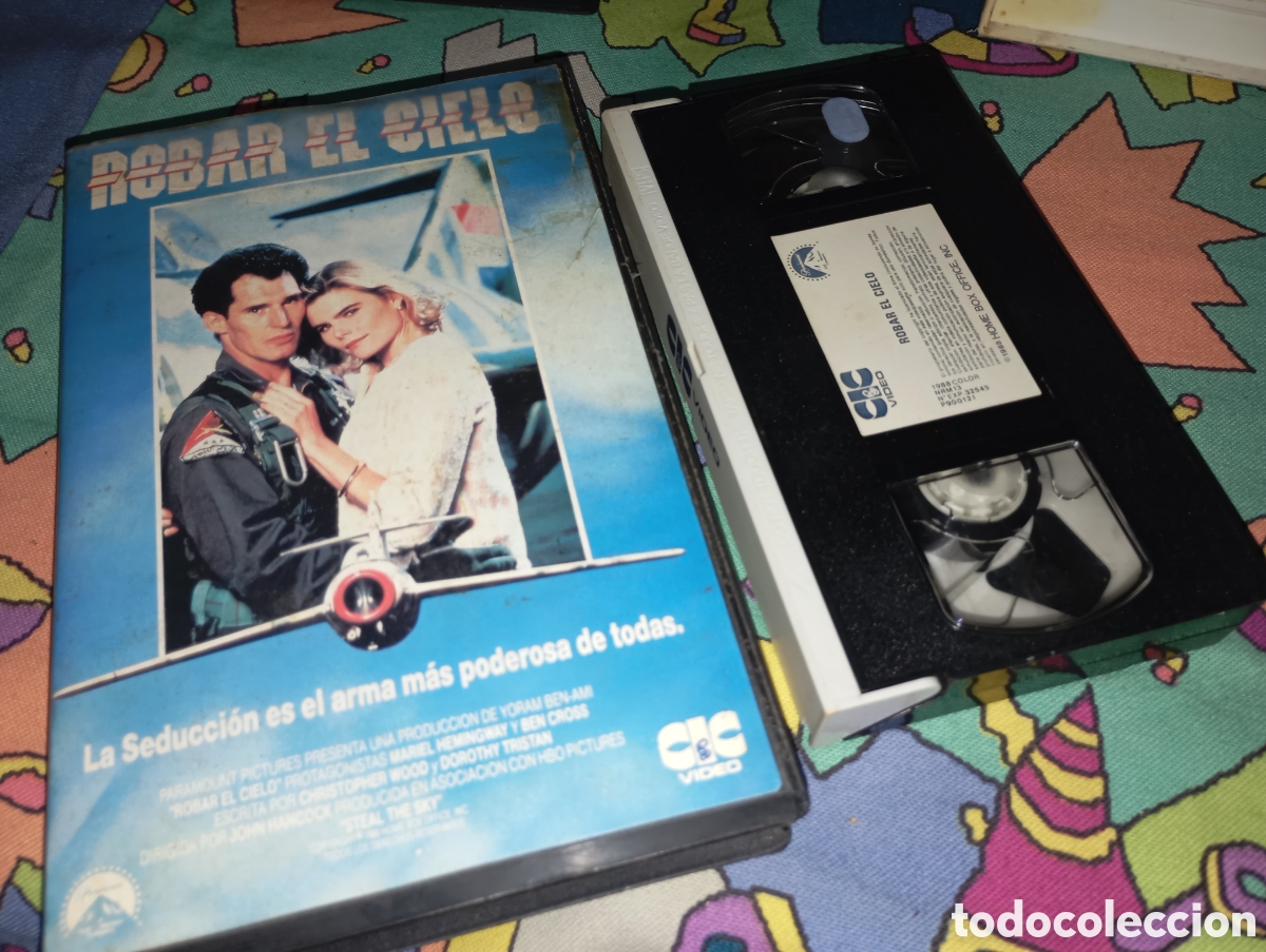 Cine: Robar al cielo- vhs- mariel hemingway- descatalogada 1988 TV mOVIE