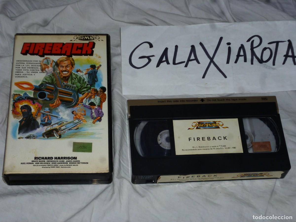 Cine: Fireback. Pelicula en video VHS - Foto 1