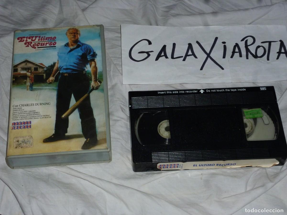 Cine: El &uacute;ltimo recurso. Pelicula en video VHS