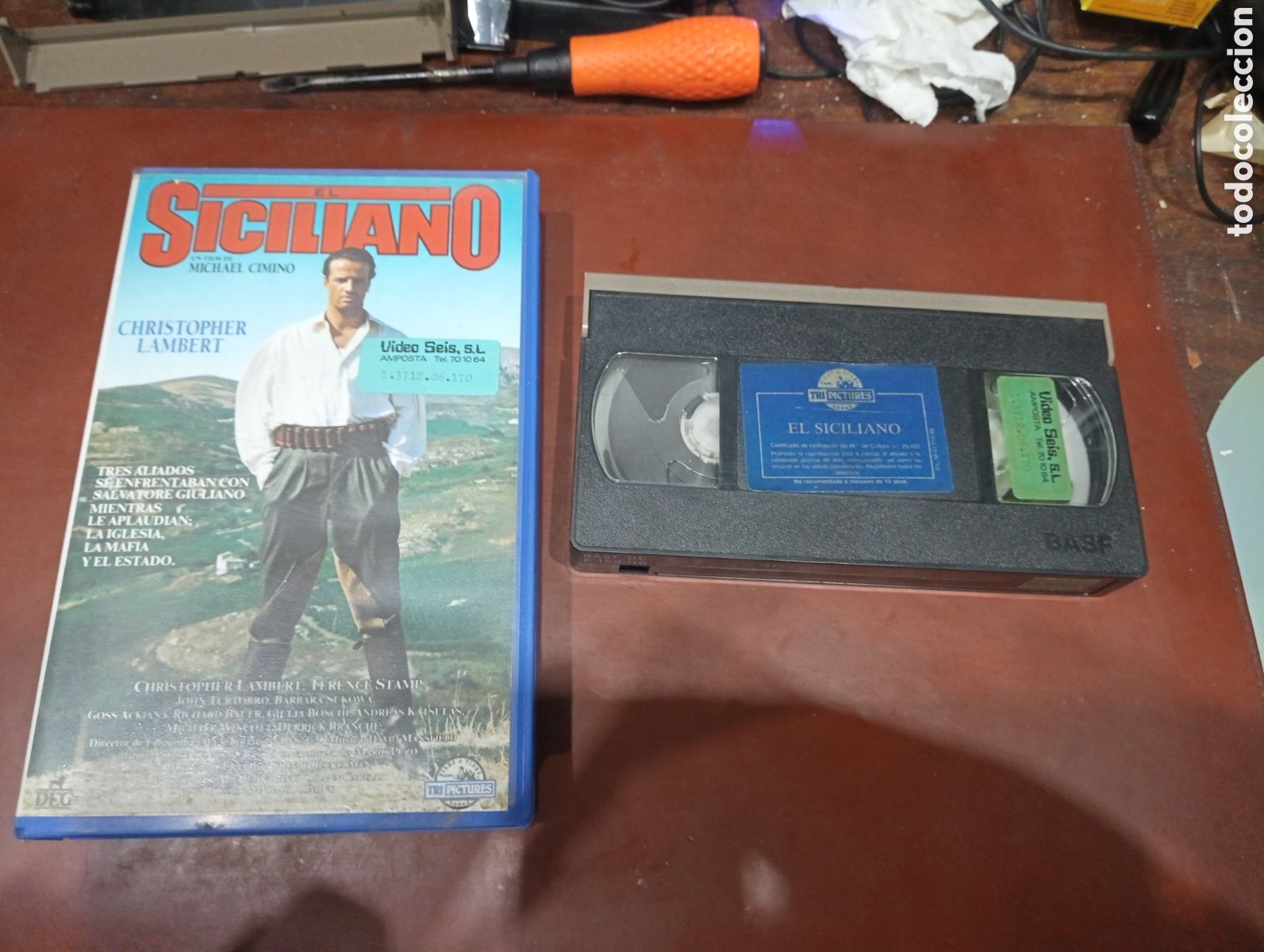 Cine: VHS el siciliano Christopher Lambert - Foto 1