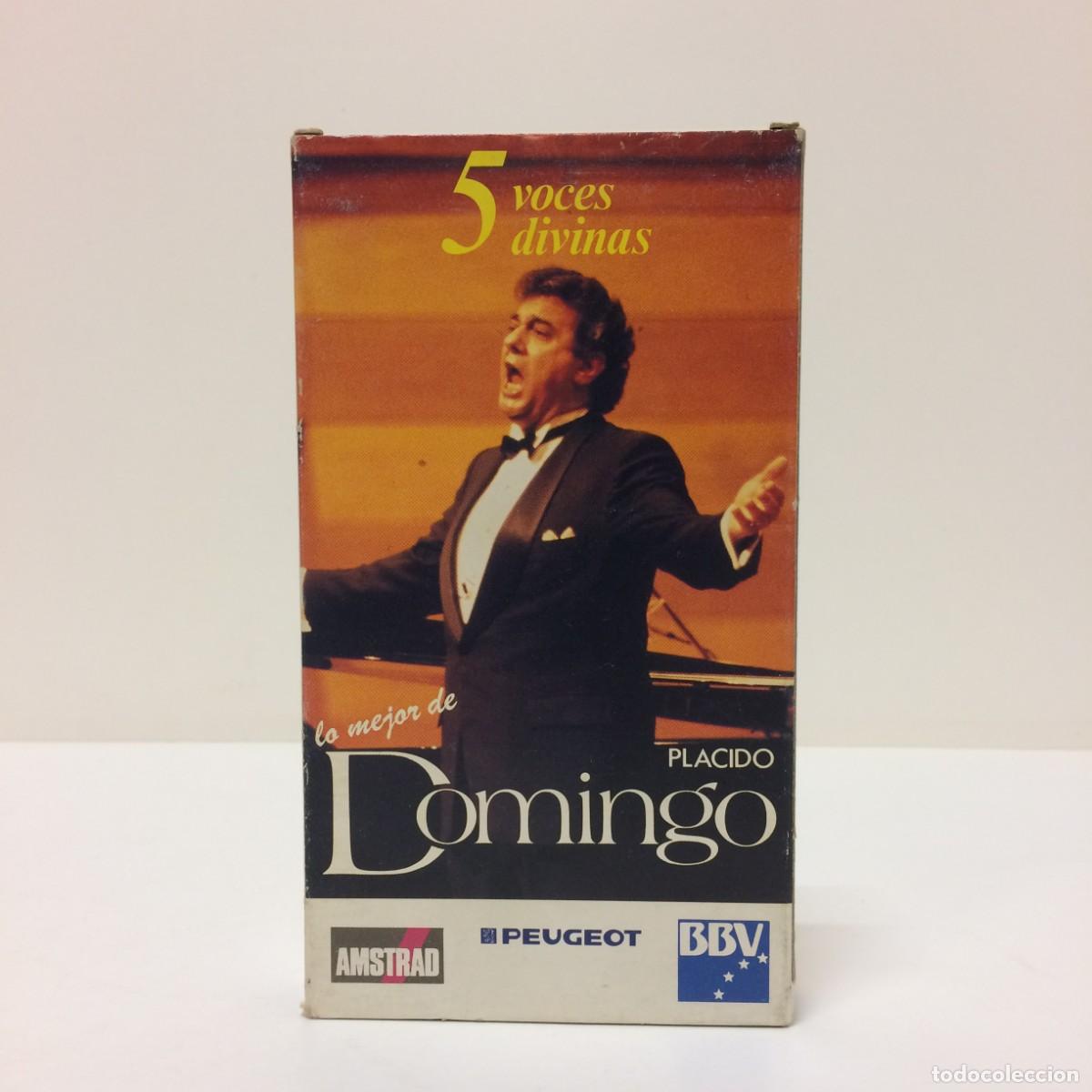 Cinema: VHS - LO MEJOR DE PLACIDO DOMINGO - 5 VOCES DIVINAS