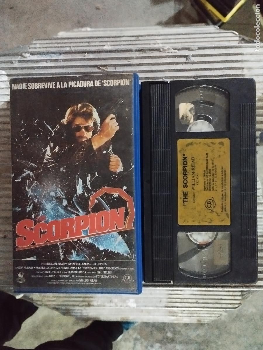 Cinema: VHS THE SCORPION - ALLEN WILLIAMS - DON MURRAY (2)