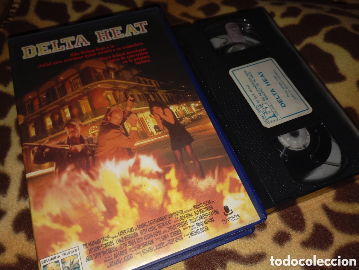 Cine: Delta heat- vhs- caja grande