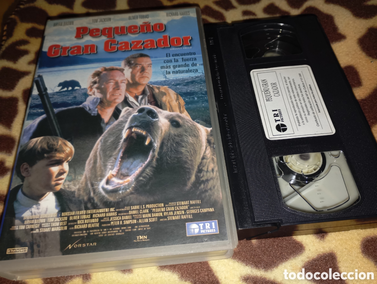 Cine: Peque&ntilde;o gran cazador - vhs- caja grande