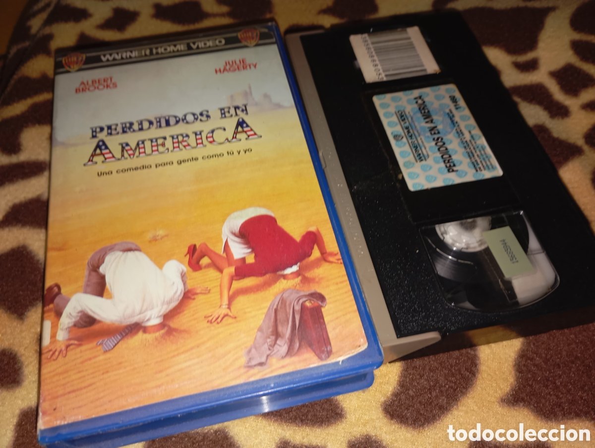 Cine: Perdidos en Am&eacute;rica - vhs- caja peque&ntilde;a
