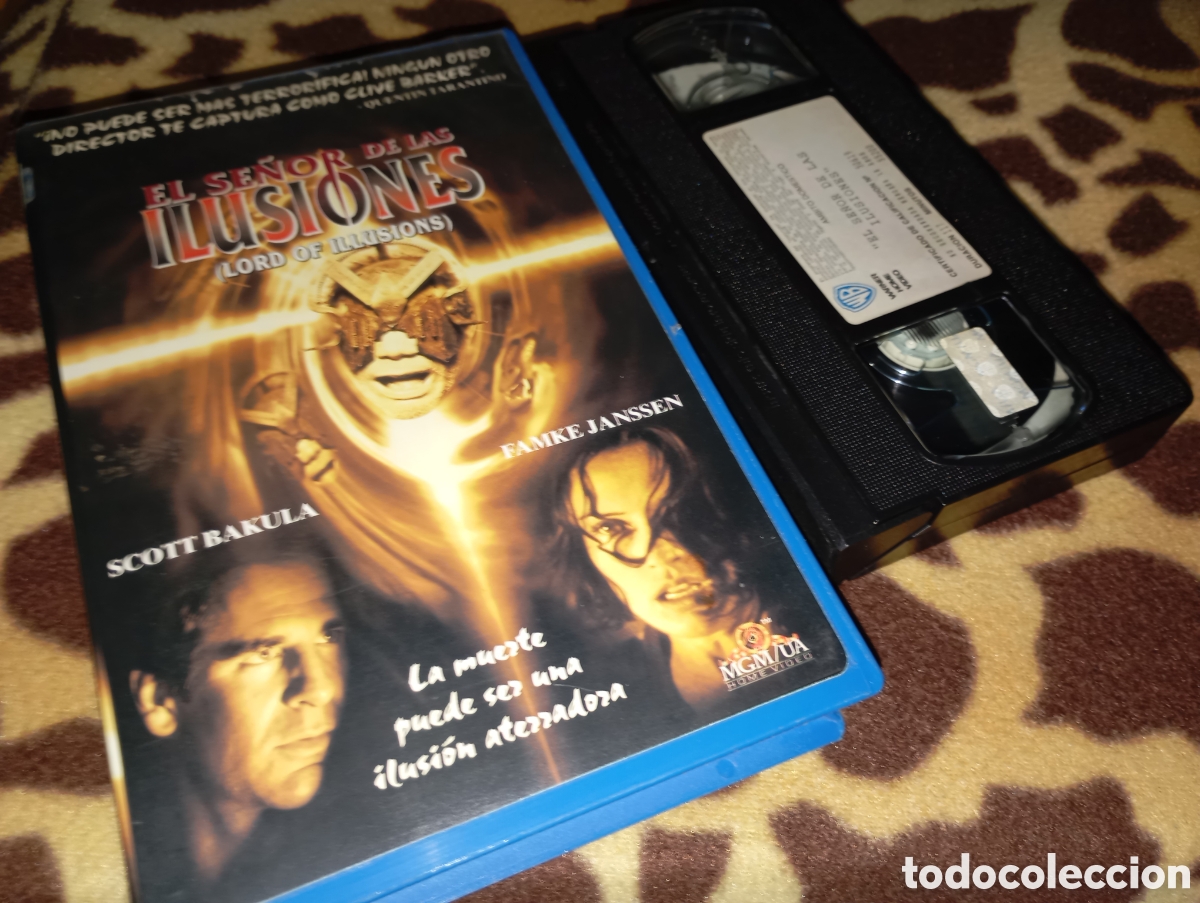 Cine: El se&ntilde;or de las ilusiones- vhs- caja grande