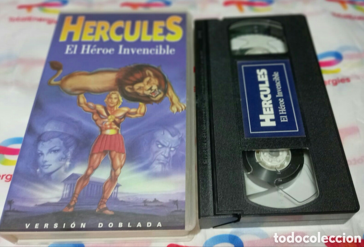 Cine: H&eacute;rcules el h&eacute;roe invencible vhs - Foto 1