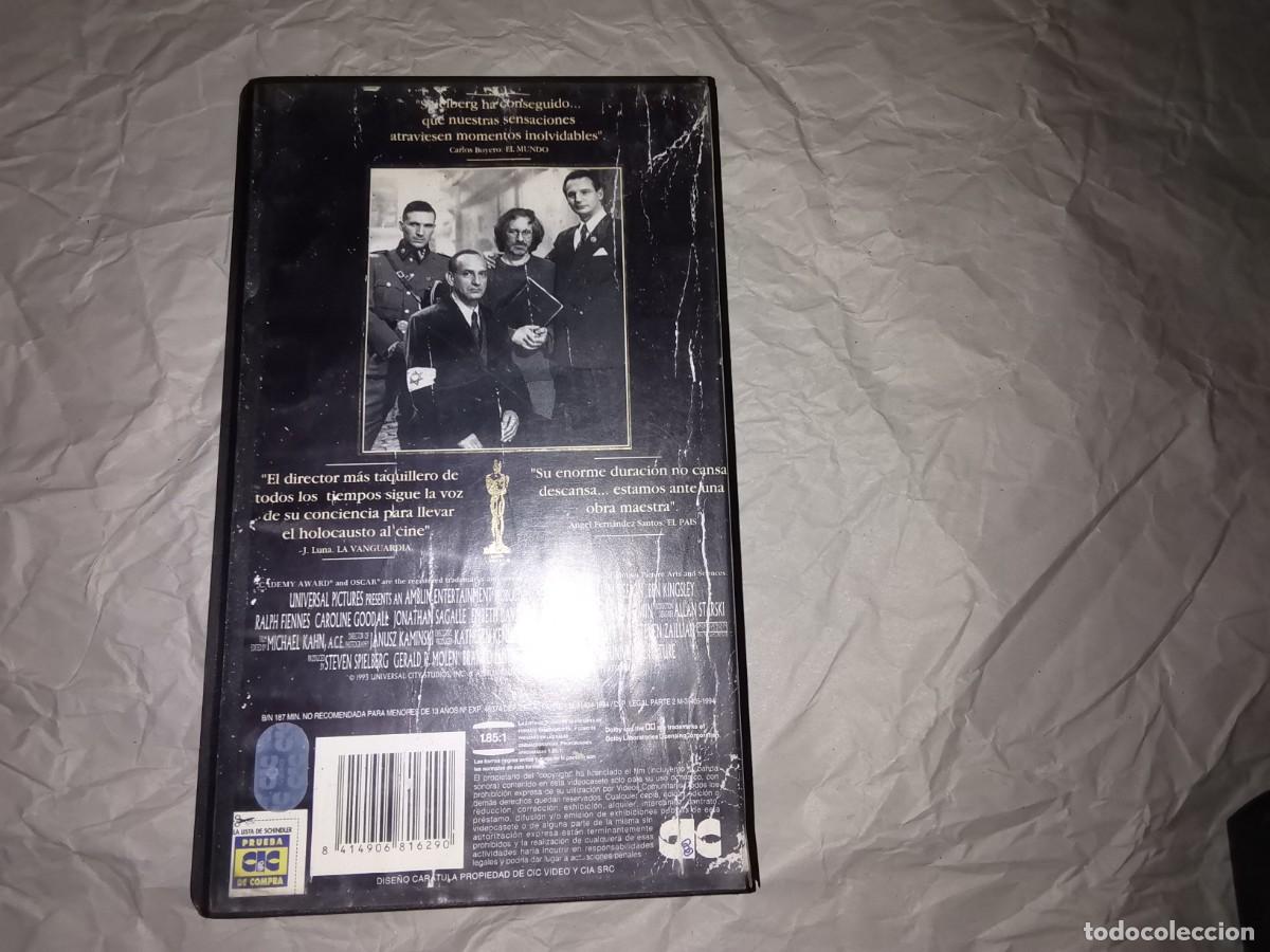 Cine: VHS la lista de Schindler - Foto 5