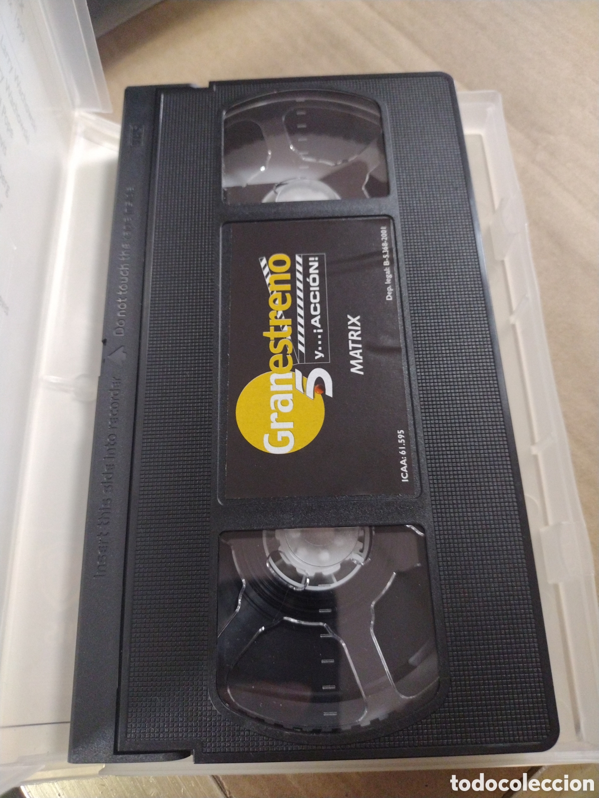 Cine: Matrix. Keanu Reeves. VHS - Foto 3